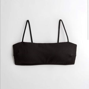 Hollister Ribbed Square Neck Bikini Top
